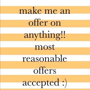 comment on the individual post your offers!